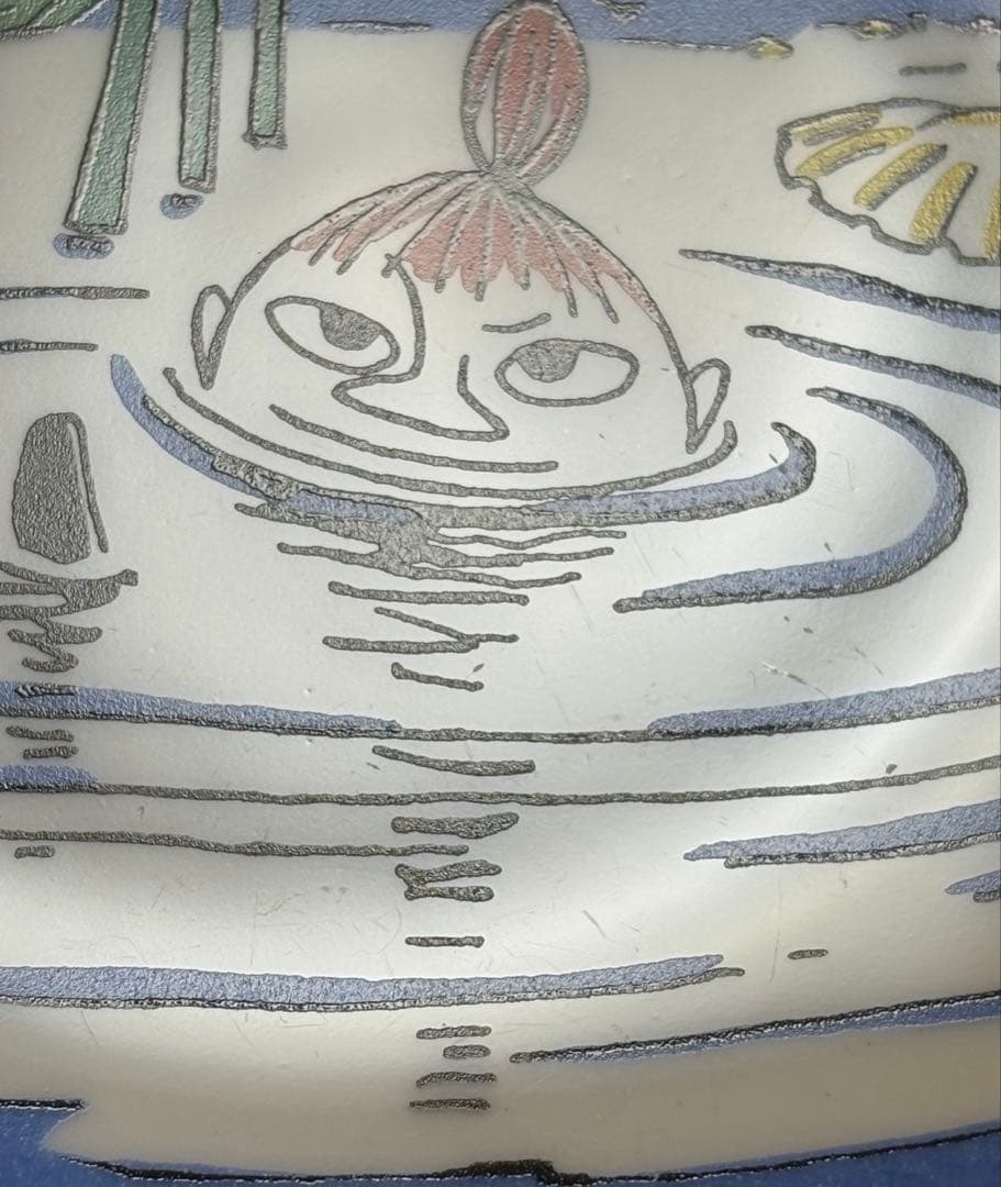 ARABIA ムーミン \"Little My Swims\" ウォールプレート