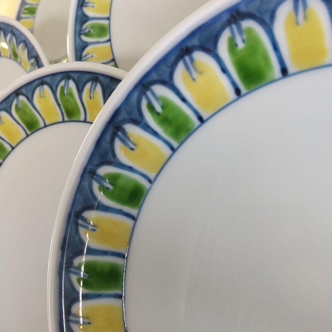 源右衛門窯⭐️染錦渕菊花 銘々皿 五枚組 - メルカリ