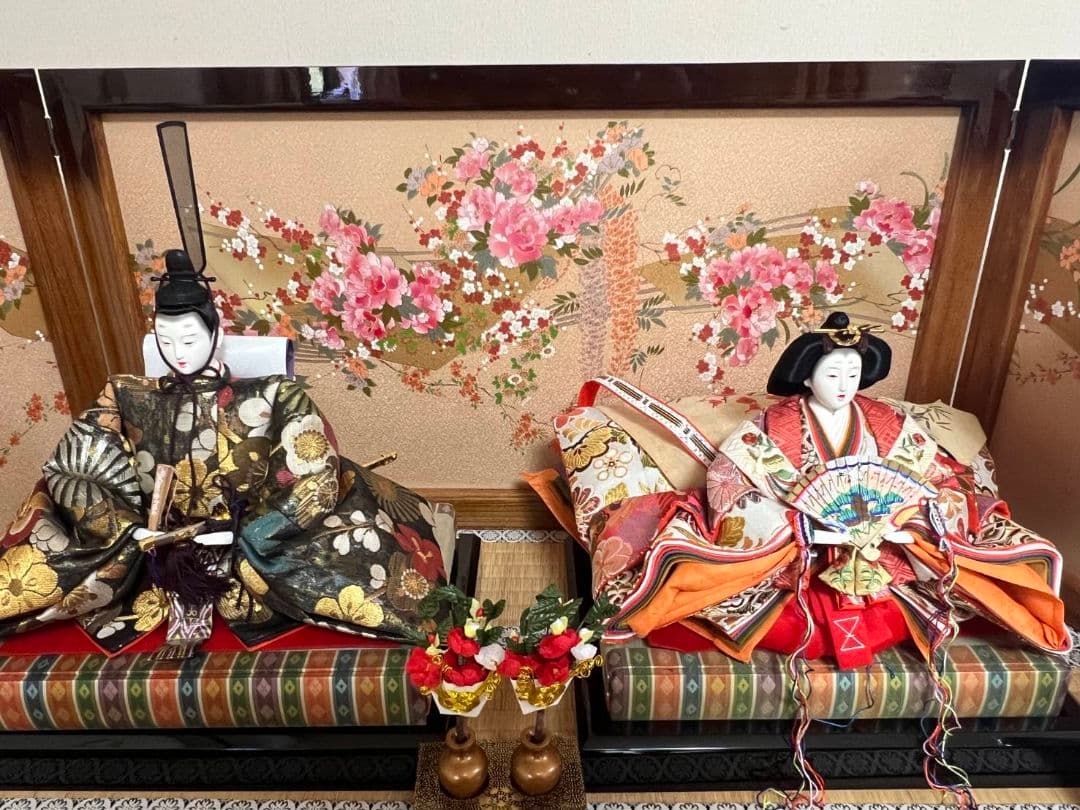 最高級品ひな祭り京都西陣織 3段雛人形セット