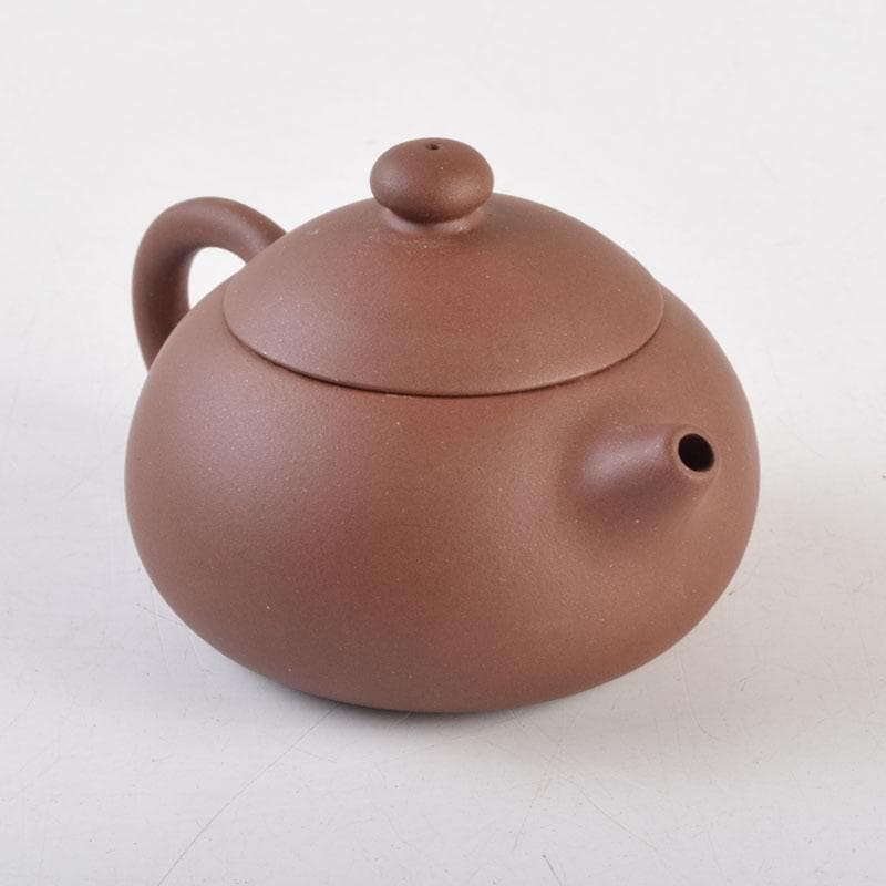 中国　宣興紫砂銘　紫砂　朱泥　急須　茶壷　C　9218