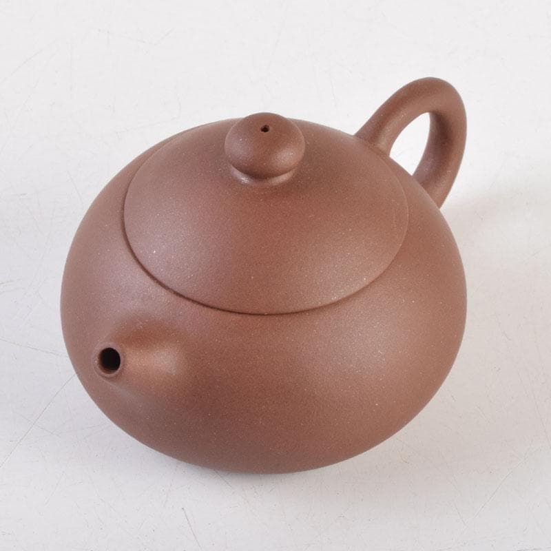 中国　宣興紫砂銘　紫砂　朱泥　急須　茶壷　C　9218