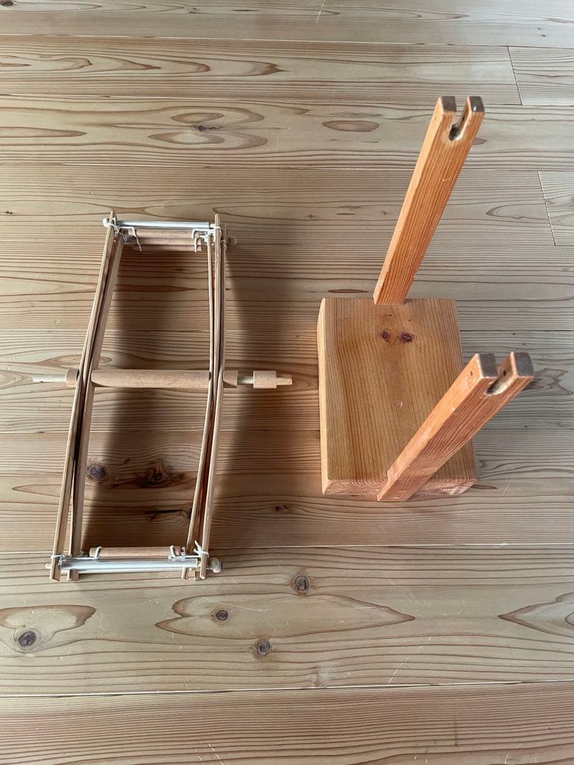 中古　ごこう　ふわり 御光　五光　糸巻き　機織り道具