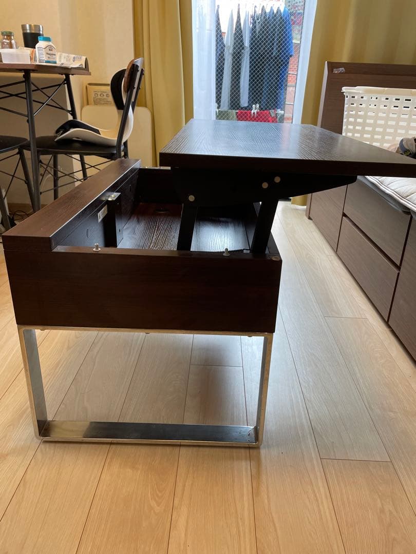 センターテーブル（高さ可変式）