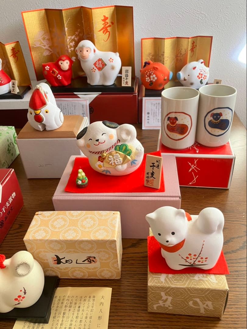 干支　飾り　置き物　17種類まとめ売り