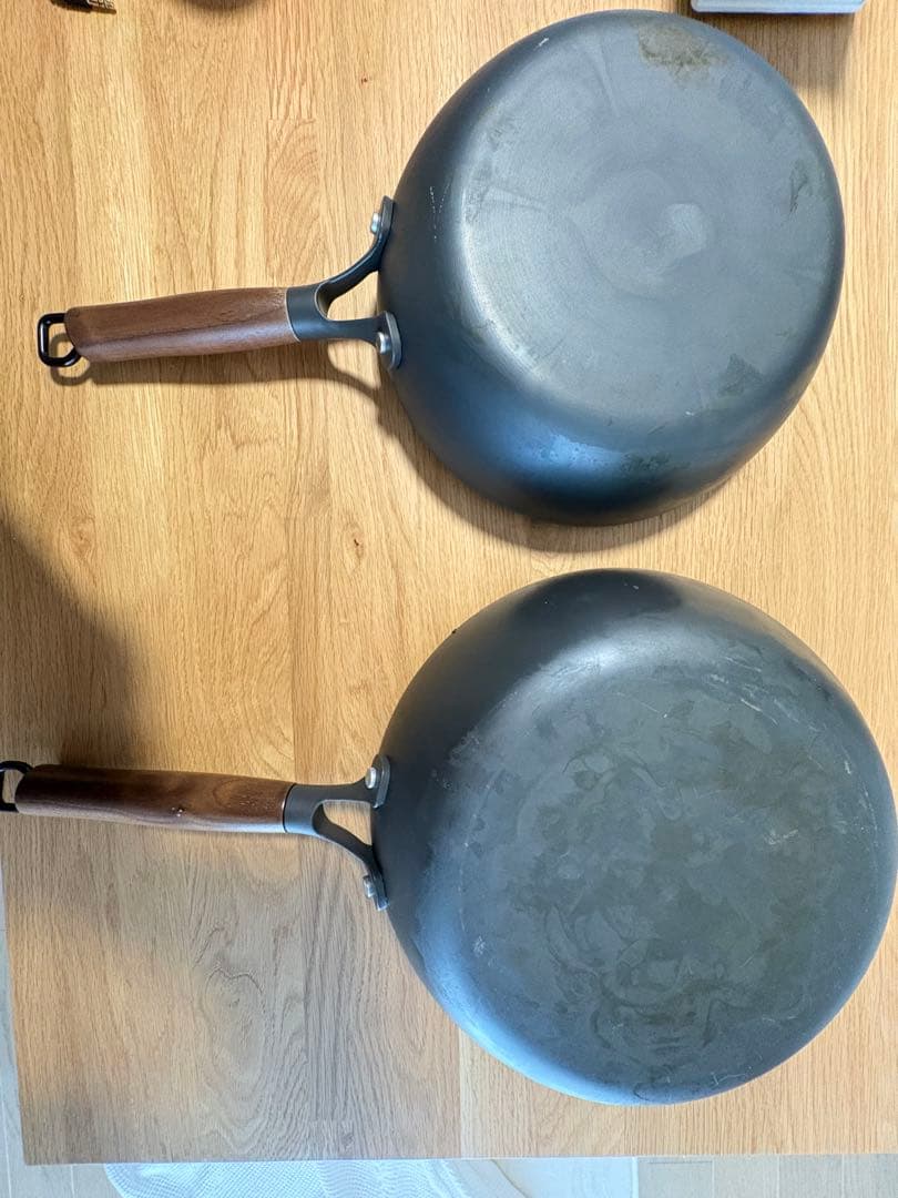 Makuake TOBEST ゼロフライパン 鉄製フライパン24cm+28cm