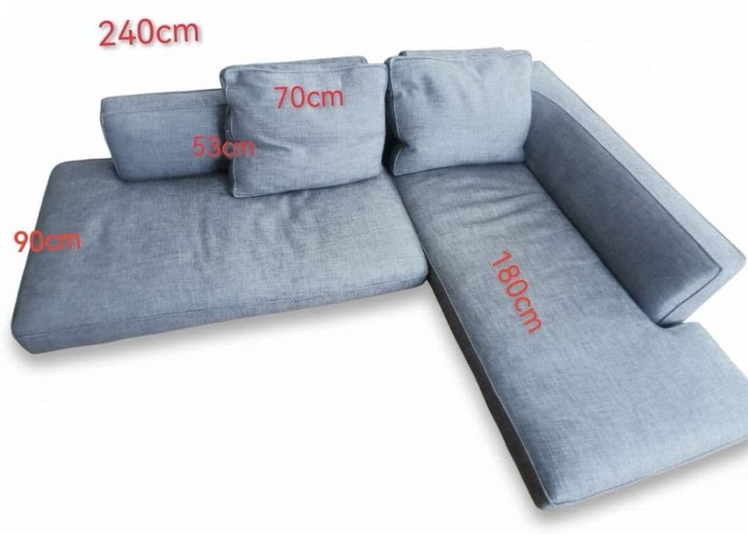 HUKLA フクラ カストール ソファセット グレー イタリアファブリック