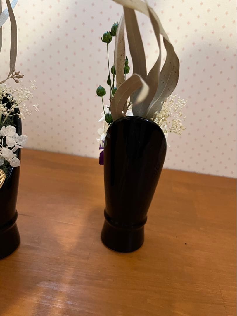 一対　仏花　お盆　お仏壇お供え　プリザーブドフラワー　ことね菊　ギフト