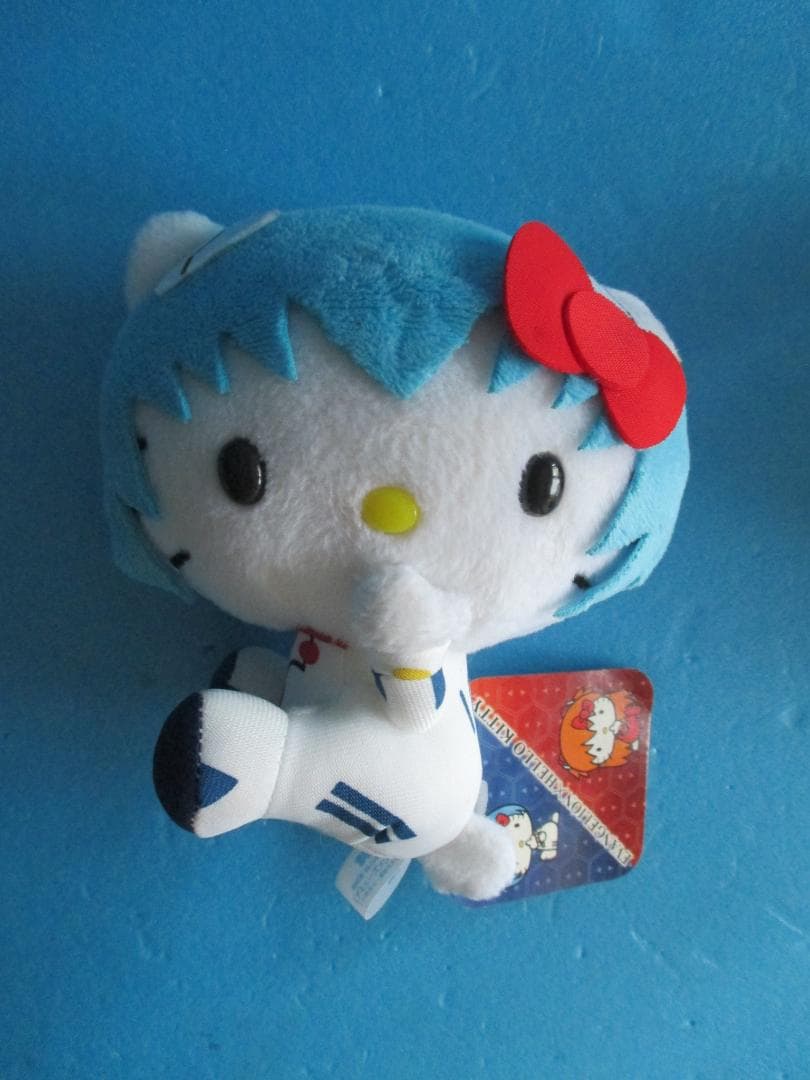 HELLOKITTY◎ハローキティ×エヴァンゲリオン綾波アスカぬいぐるみ