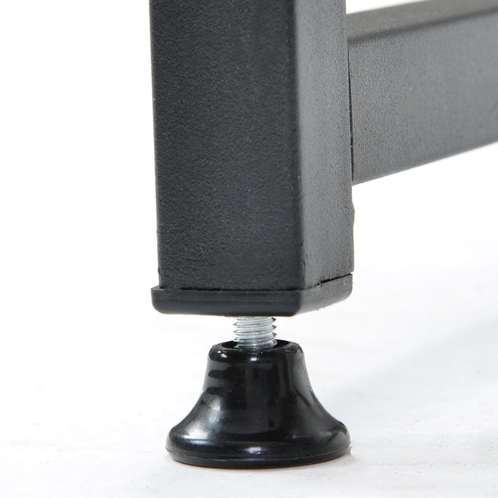 【ダークブラウン】パソコンデスク 引き出し付き 3段シェルフ付 学習机