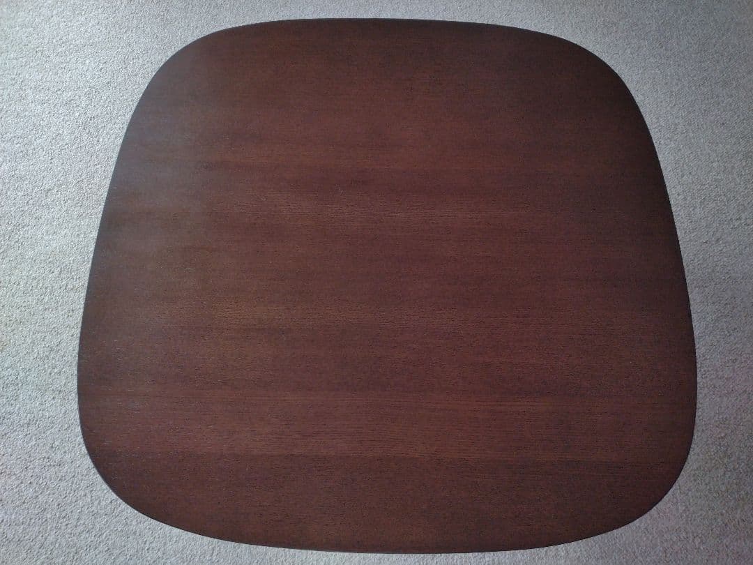 良品】MUJI無印 タモ材こたつ84cm正方形/ローテーブル机/座卓ちゃぶ台