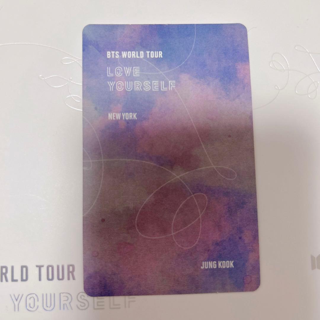 BTS LYS NY BTS LOVE YOURSELF lys newyork ジョングク トレカ