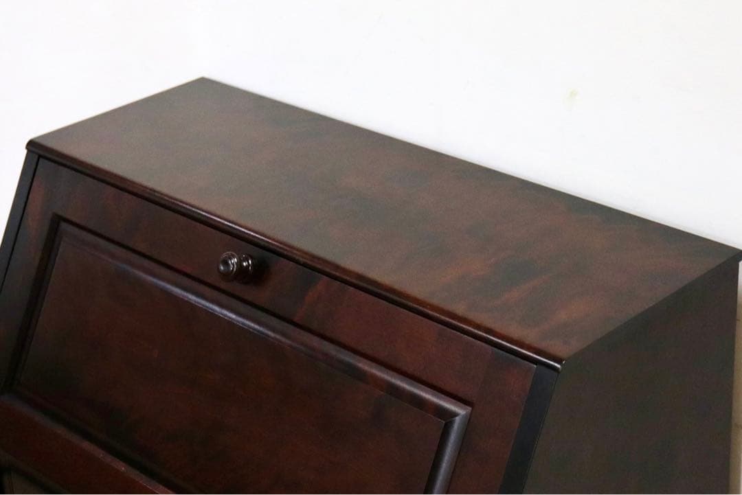 GMIH4○北海道民芸家具 ライティングビューロー 勉強机 学習机 書斎机 デス