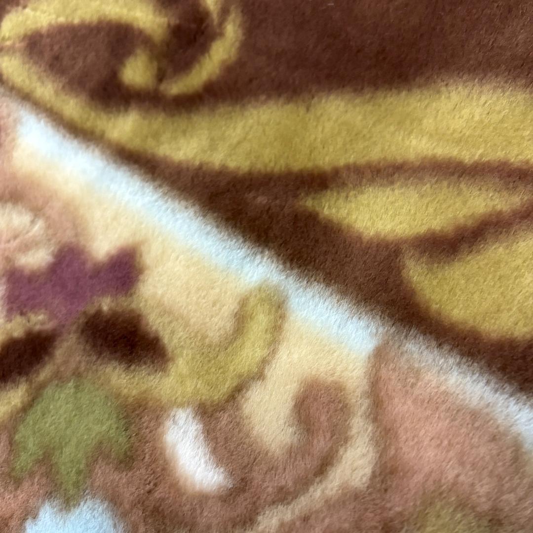 【新品】西川 衿付きアクリルニューマイヤー 毛布 日本製 シングル ブラウン