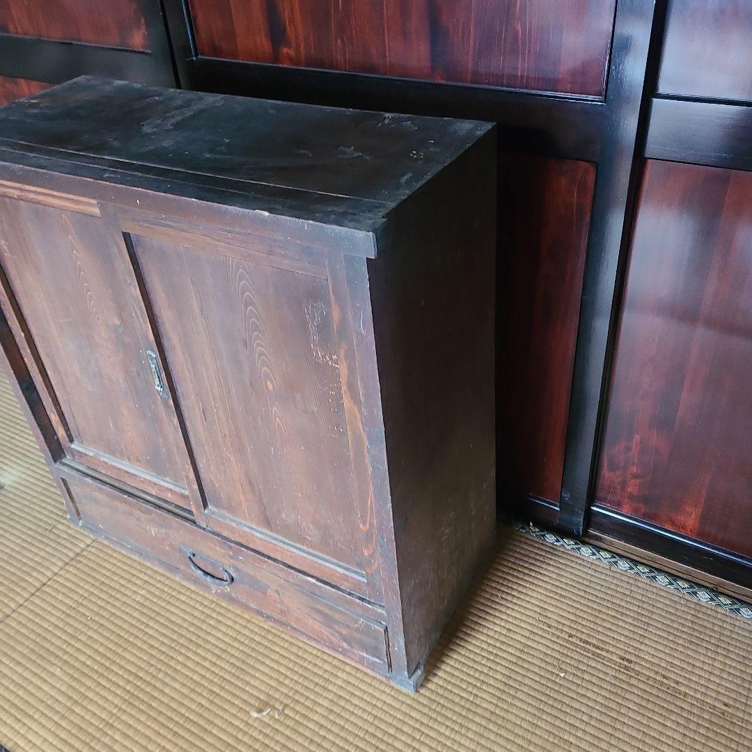 【在庫整理価格】昭和レトロ　木製　戸棚