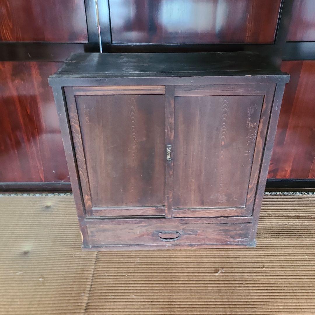 【在庫整理価格】昭和レトロ　木製　戸棚