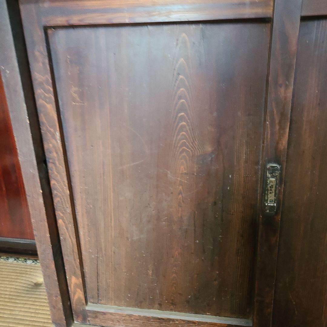 【在庫整理価格】昭和レトロ　木製　戸棚