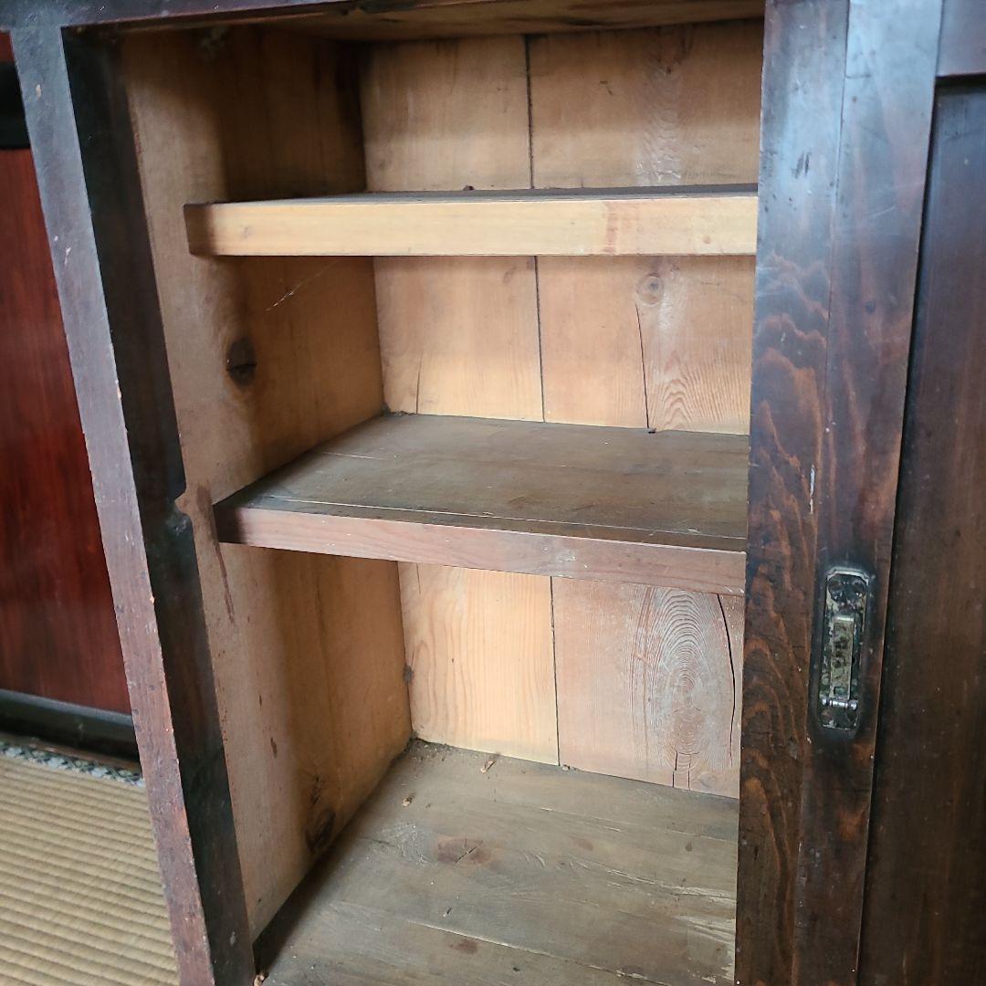 【在庫整理価格】昭和レトロ　木製　戸棚