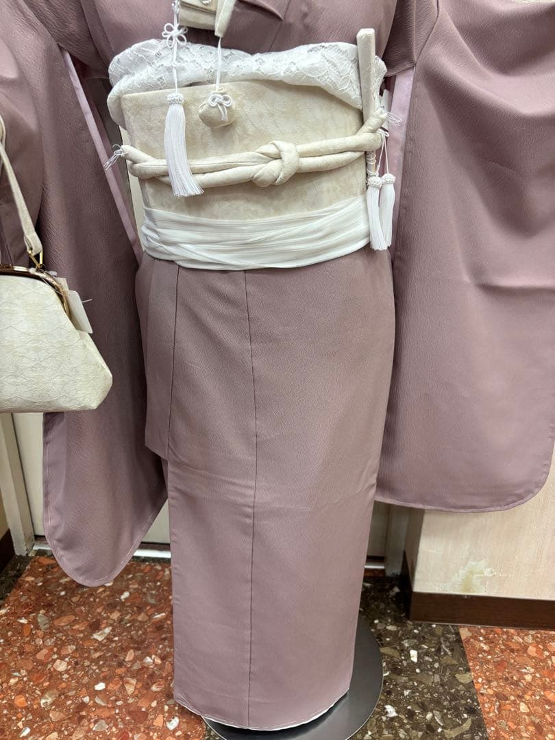 【激安】新品お祝い着ポリエステル四つ身11点セット177と634