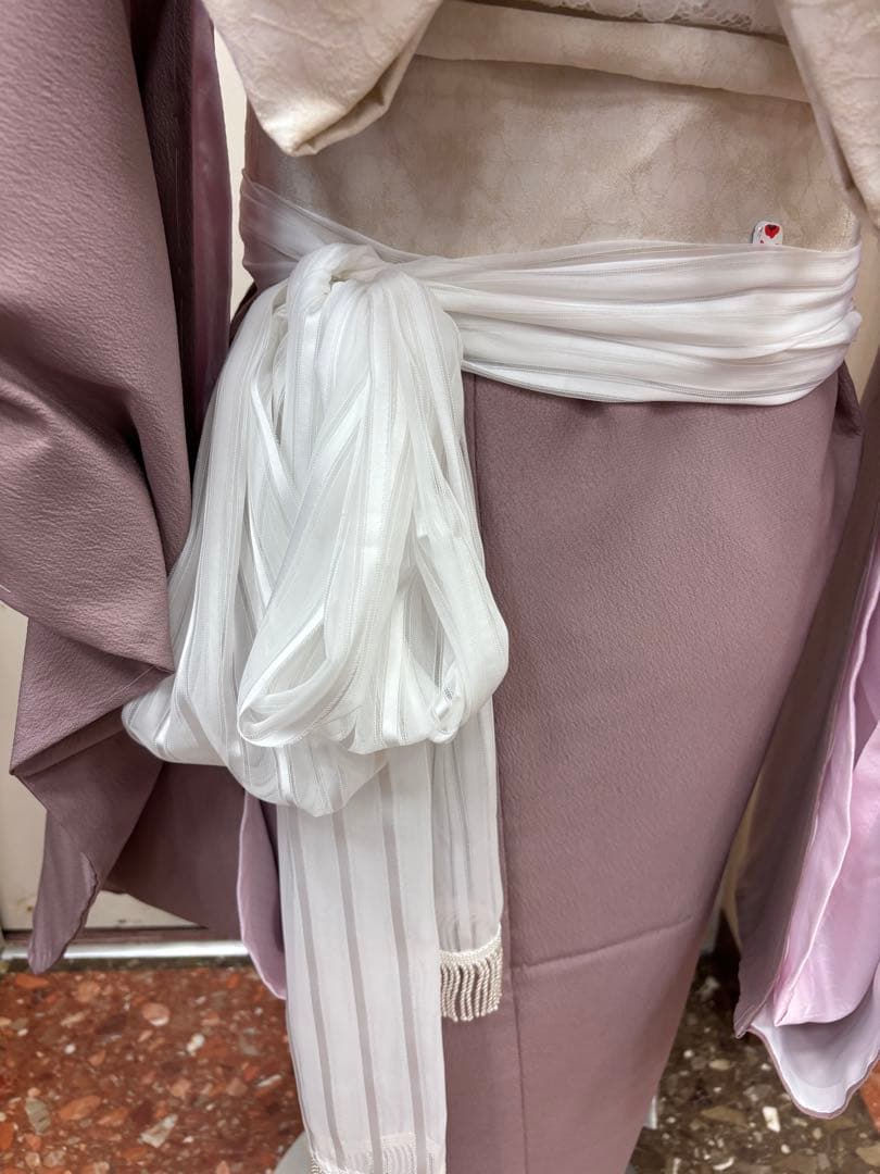 【激安】新品お祝い着ポリエステル四つ身11点セット177と634