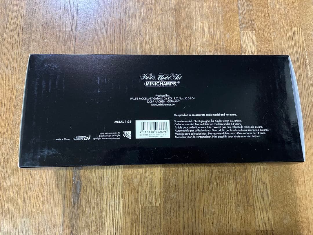 未開封 1/35 MINICHAMPS CENTURION MK.5/1 戦車