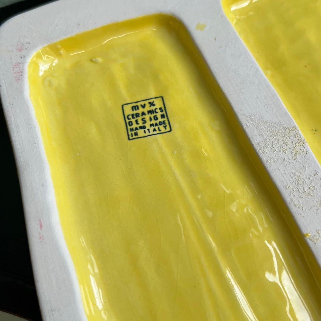 MV% まな板/プレート　黄色