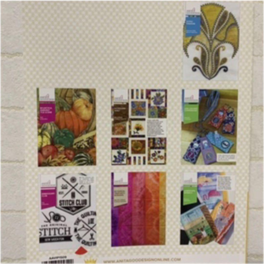 ラス1！刺しゅうデータCD＋カタログ★anita September 2015★