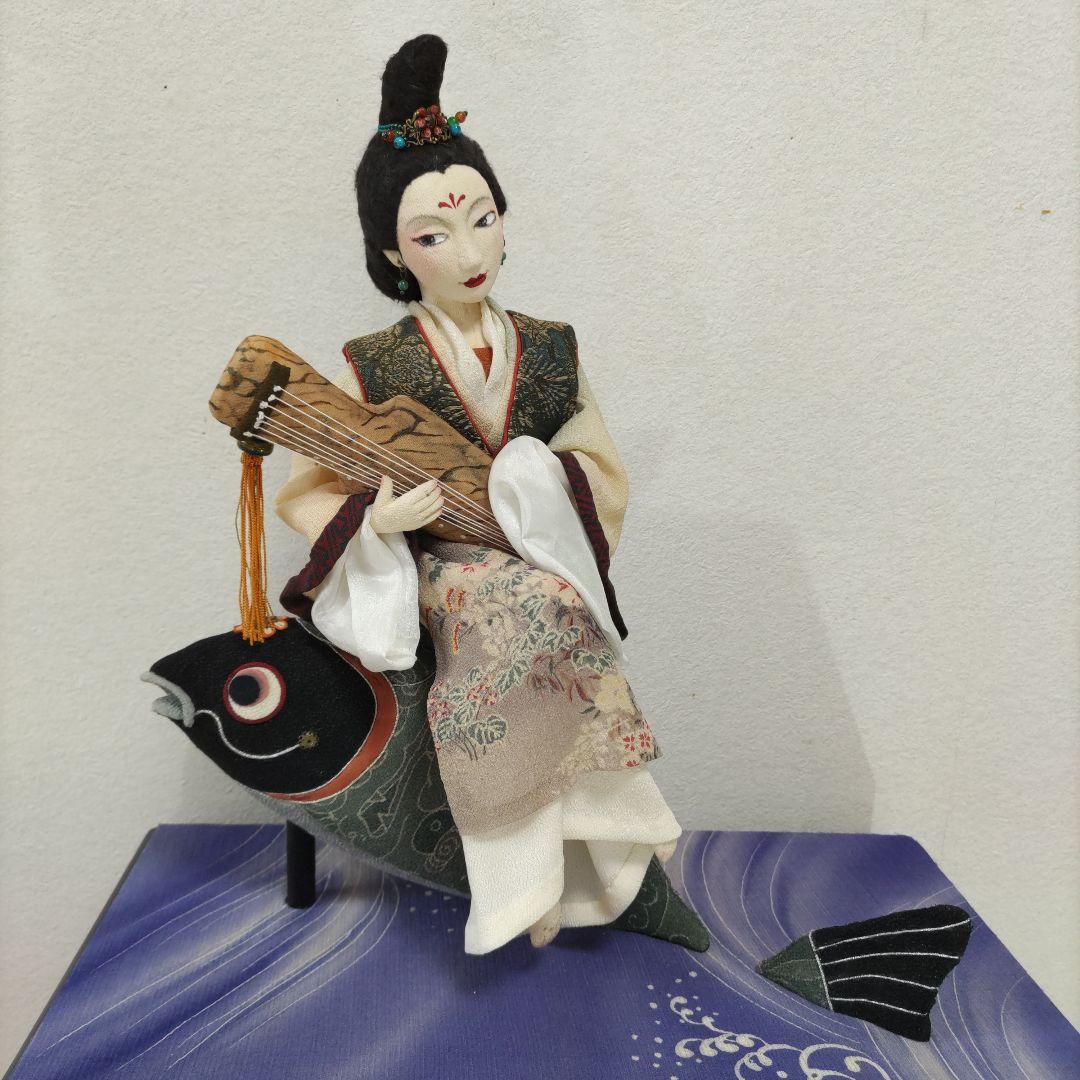 創作人形 こどもの日　ちりめん人形 鯉のぼり 漢服　天女