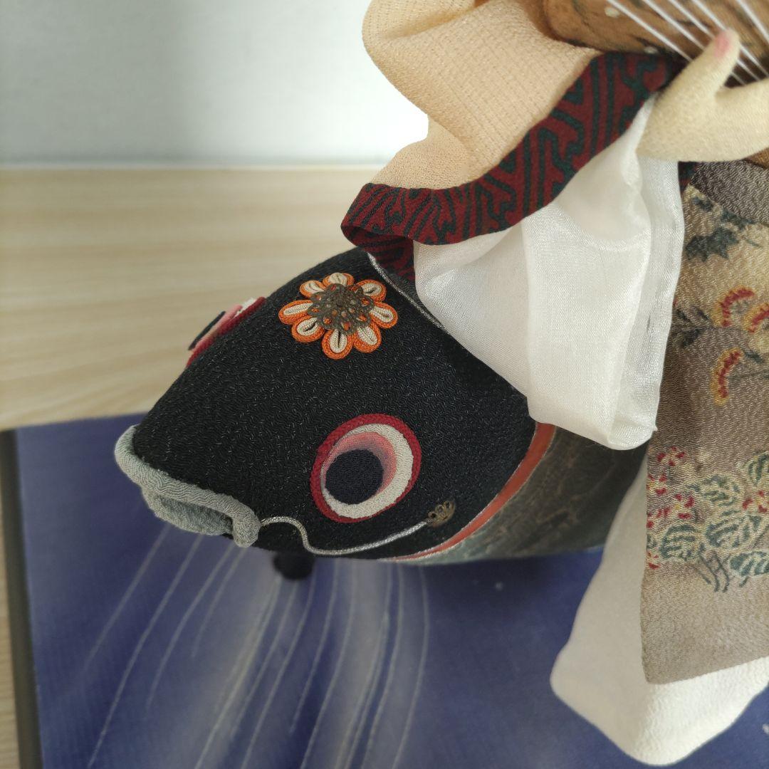 創作人形 こどもの日　ちりめん人形 鯉のぼり 漢服　天女