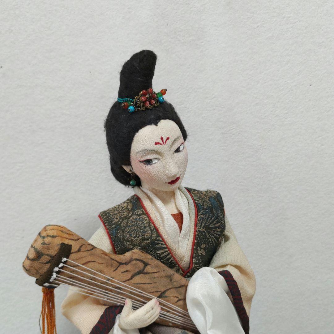 創作人形 こどもの日　ちりめん人形 鯉のぼり 漢服　天女