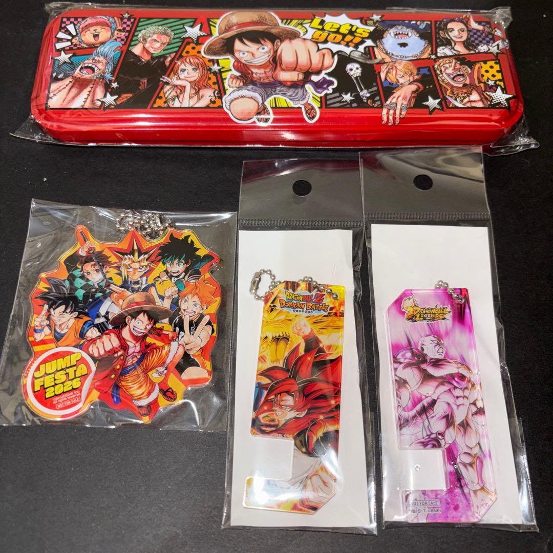 ジャンプフェスタ2026 来場者特典 グッズ4点まとめ売り - メルカリ