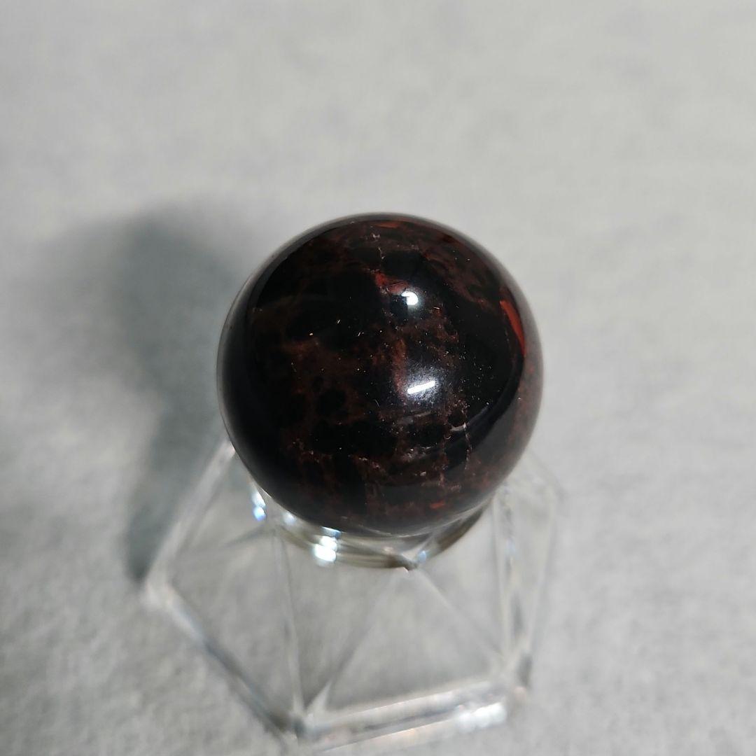 十勝石 オブシディアン 28.1mm スフィア 北海道産