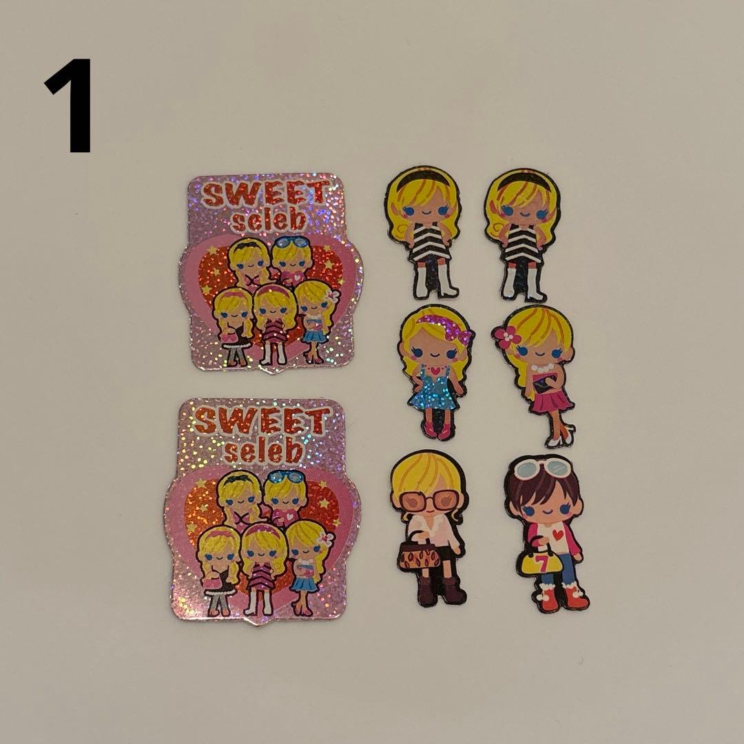 平成レトロ フレーク シール バラ売り⭕️ - メルカリ