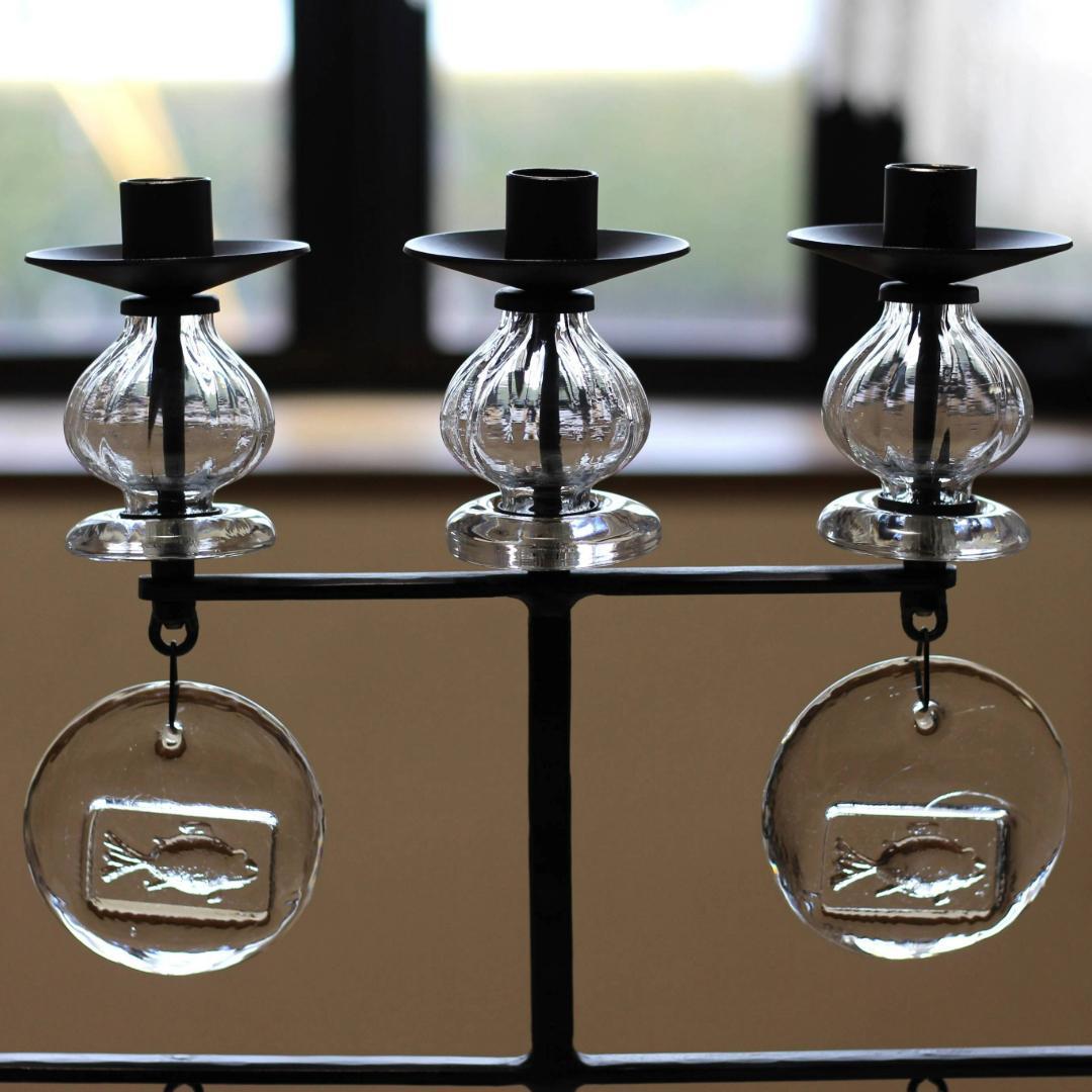 【貴重】エリックホグラン　Erik Hoglund　大型キャンドルスタンド03