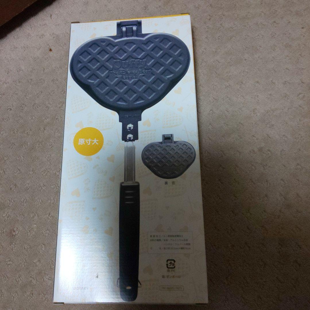 ディズニーシーダッフィーのワッフルメーカー