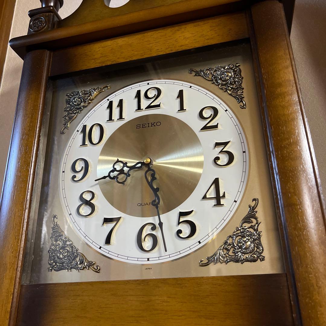 SEIKO クラシック掛時計 木製