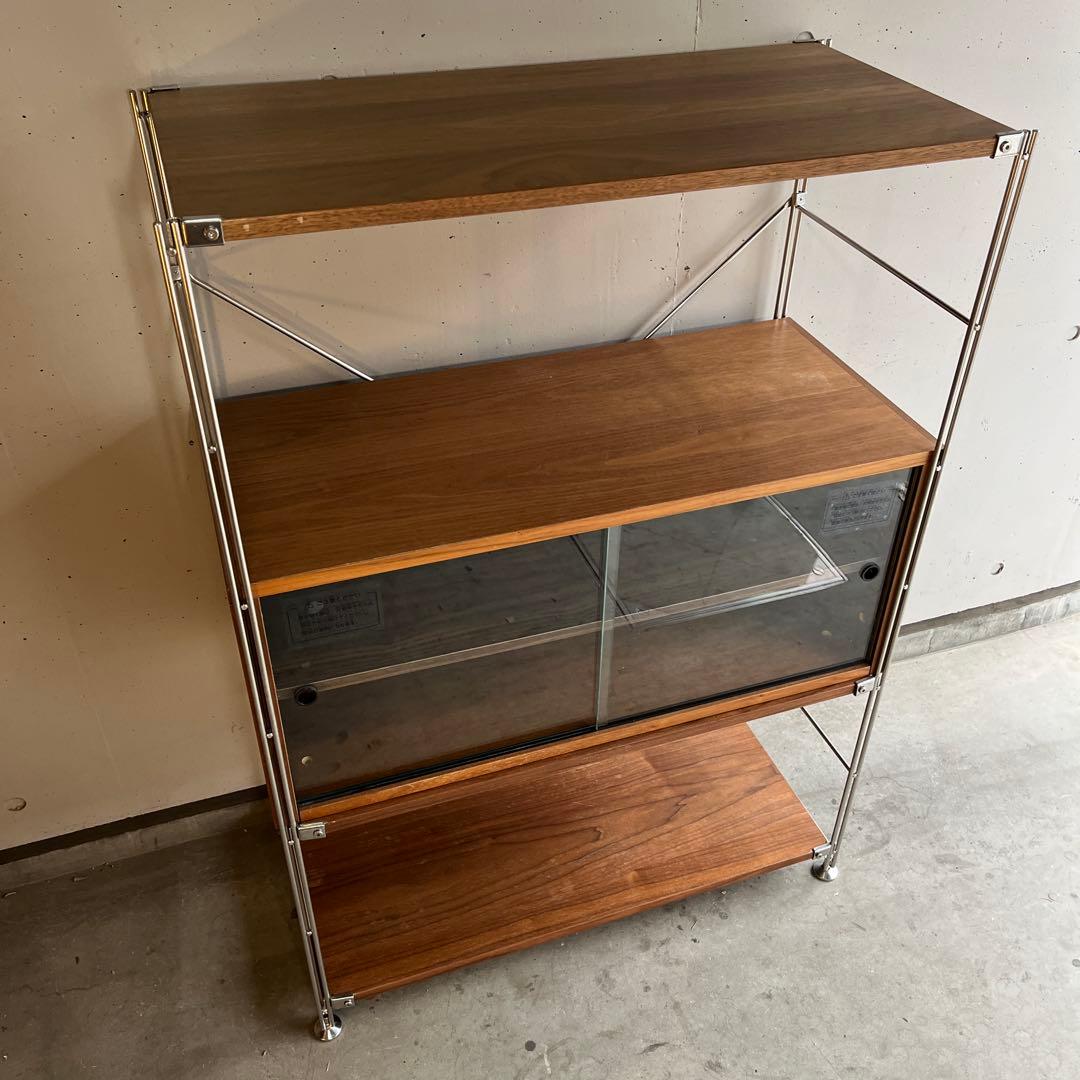 poseidonhan★無印ステンレスユニットシェルフ・カップボードセット