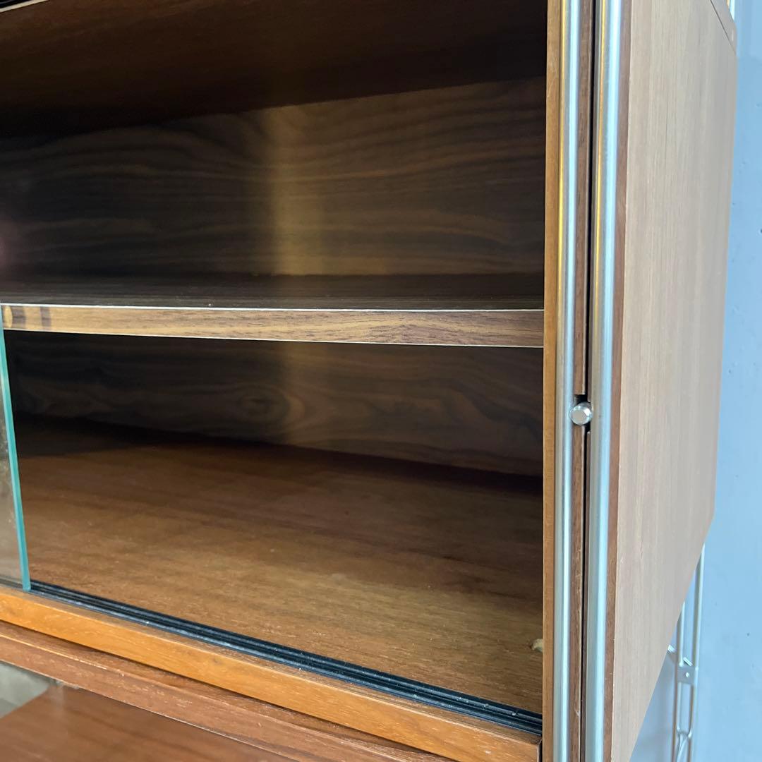 poseidonhan★無印ステンレスユニットシェルフ・カップボードセット