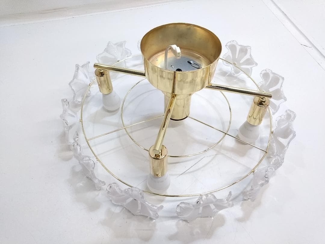 キシマ ブーケ Bouquet シャンデリア ペンダントライト 4灯 LED ◇