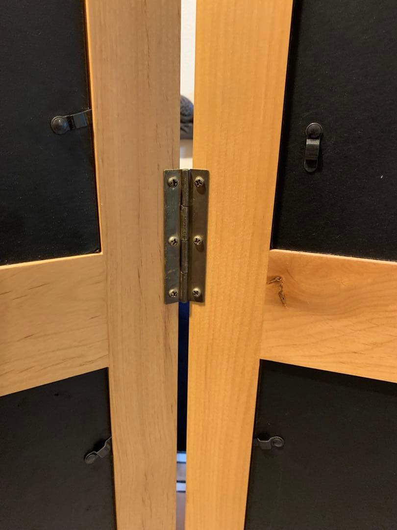 木製パーテーション フォトフレーム付き