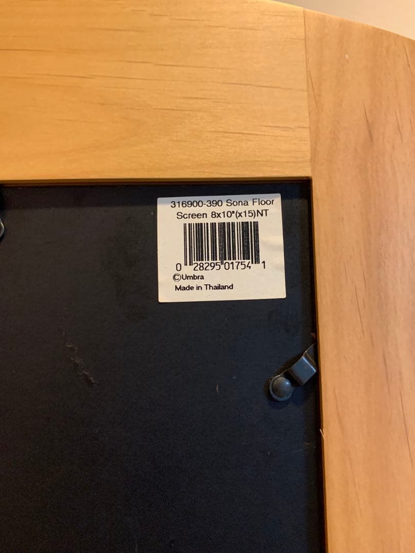 木製パーテーション フォトフレーム付き