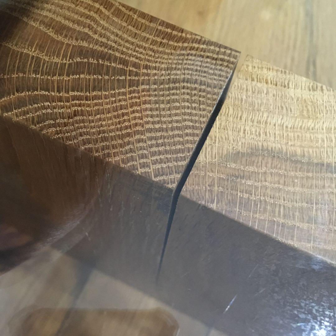 【直接引き取り限定】TRUCK FURNITURE ガラストップ ローテーブル