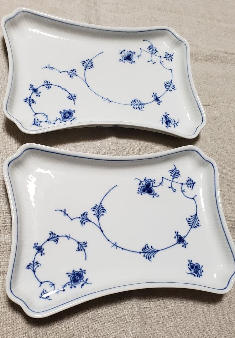 ロイヤルコペンハーゲン 変形 プレート セット＆おまけ