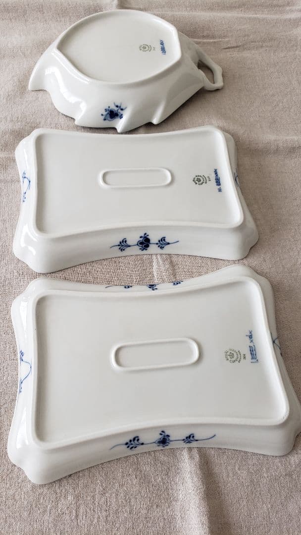 ロイヤルコペンハーゲン 変形 プレート セット＆おまけ