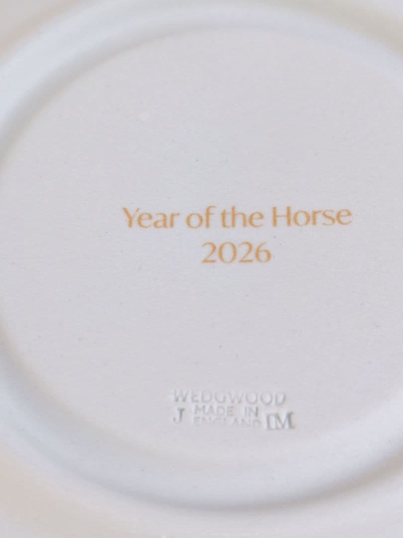 ◇訳あり◇完売品 ウェッジウッド 干支トレイ 馬 - メルカリ
