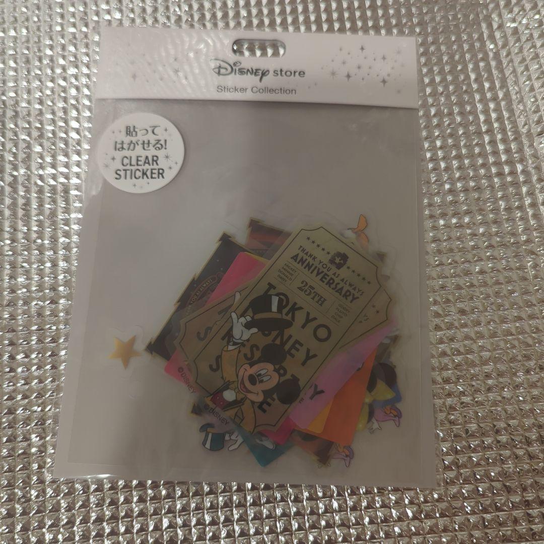 ディズニーストア25周年 ミッキー＆フレンズ シール・ステッカー