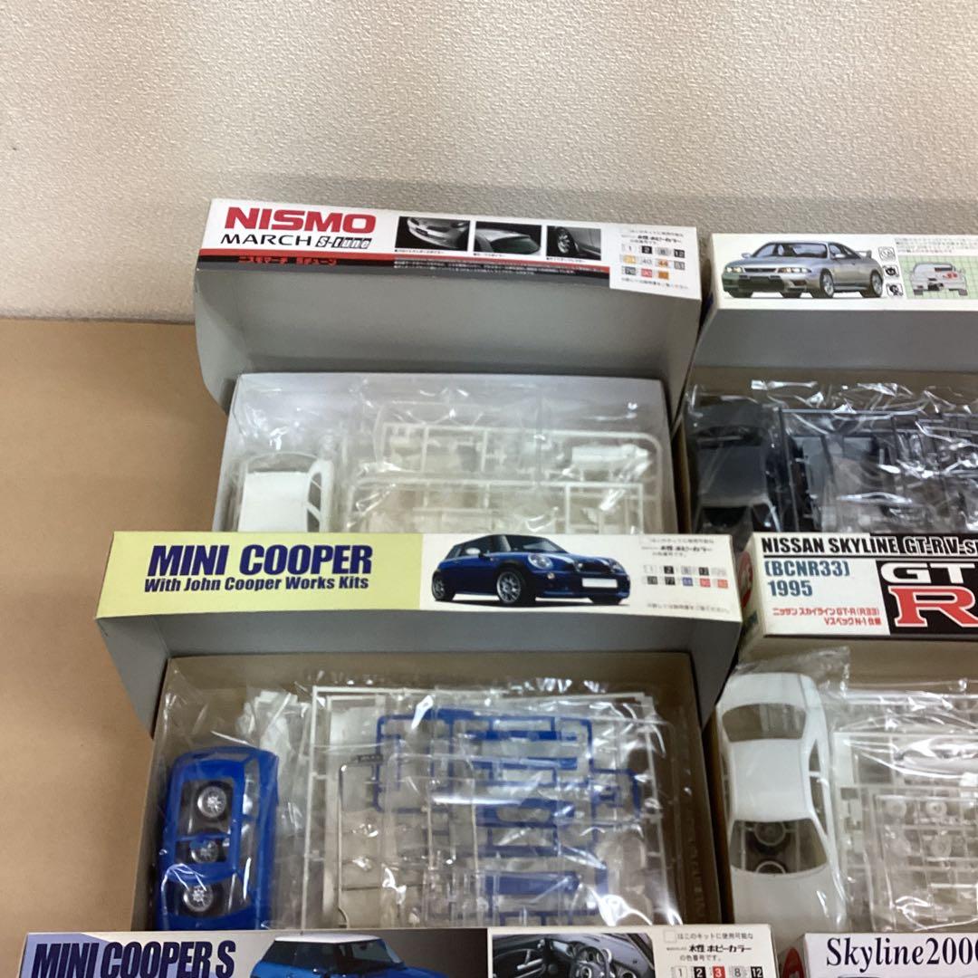 フジミ模型 1/24スケール レア物プラモ9個セット 未組立品