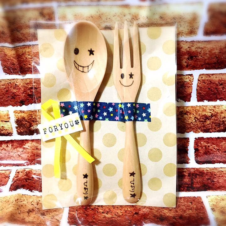 名入れ プレゼント 木のスプーン