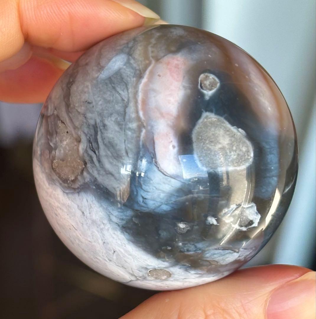 再入荷 レアカラー 高品質 ブルーピンク ペトリファイドウッド