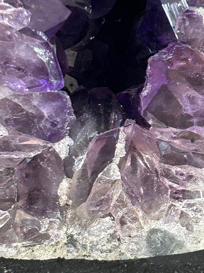 店舗移転SALE アメジストクラスター　ドーム　紫水晶　 1804g