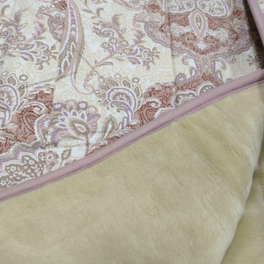 綿入れ毛布かいまき(夜着)ピンク